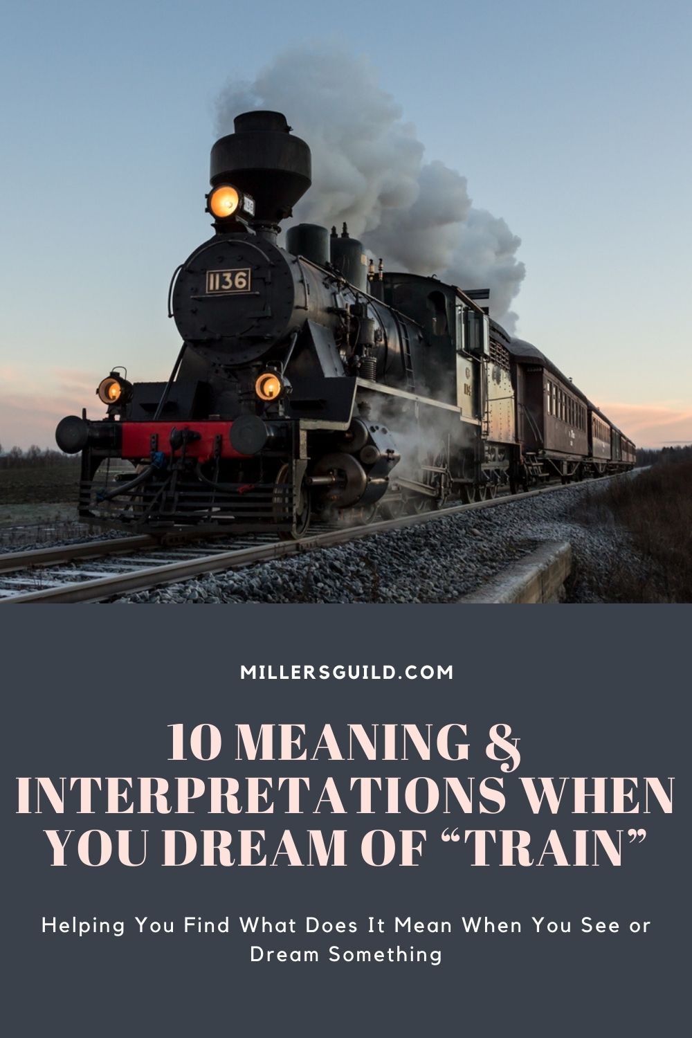 Being on a train: Dream Meaning: Interpret Now! 